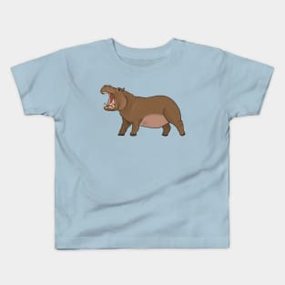 Hangry hungry hippo Kids T-Shirt